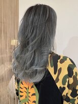 ニューヨークニューヨーク 阪急西宮北口店(NYNY) 【シルバーブルー】バレイヤージュ