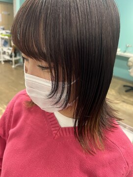 リーホリエ(Lee Horie) 【MOMOKA】顔まわりレイヤー×からっぱなしボブ