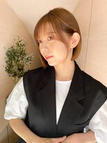 トゥルーズ 梅田店(TLUUS)&nbsp;TLUUS似合わせカットダークアッシュミディアムレイヤーカット