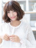 ■くせ毛風ボブパーマフレンチカジュアル201-3★上尾20代30代