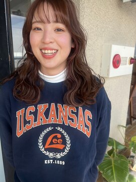 フィルム(FiLMs) ロングウルフレイヤー/イヤリングカラー