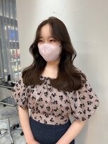 ボタン テンジン(VOTAN tenjin)&nbsp;チョコレートカラー/顔周りカット/韓国ヘア/天神