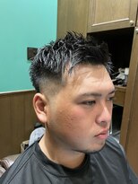 ヒロギンザバーバーショップ 丸の内店(HIRO GINZA BARBER SHOP) アップバンクショート