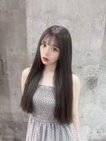 サロンドミルク 原宿(salon de MiLK)&nbsp;【salon de MiLK 原宿】清楚ミントグレージュカラー