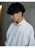 波巻きパーマ