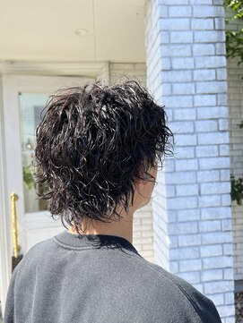 タブー 岐阜店(TABOO) センターパートウルフツイストスパイラル