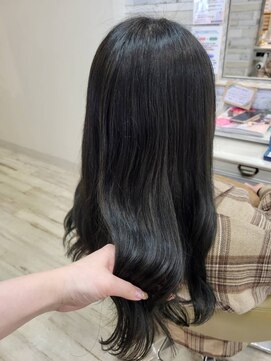 フゥカ 売市店(fuka) オリーブカラー×ケアカラー