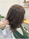 シアーグレージュ×くびれミディ