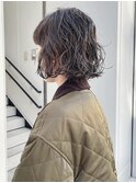 CAF 照下 イメチェン 似合わせカット ミニボブパーマ 大阪