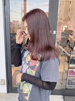 マティー(MATTY)&nbsp;切りっぱなしlongとpink color