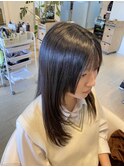《R+》顔周りレイヤー/姫カット/艶髪/韓国風/ざくざくレイヤー