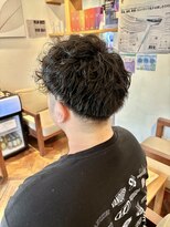 リシェールグリーン 越谷花田店(RICHAIR GREEN)&nbsp;ダークアッシュ/アッシュブラック/カルマパーマ