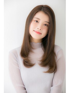ヘアーサロン リノ(Hair Salon Lino) 顔まわりレイヤーふんわりストレート☆