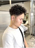 スパイキーショート/短髪パーマ/ピンパーマ【丸山武志】
