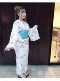 【浴衣・着付】夏祭り/花火大会/大人可愛い浴衣姿で♪