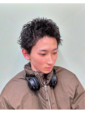 クレアメンズ 横浜能見台(CREA men's) 横浜メンズカットサロンピンパーマスパイキーショート