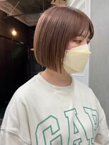 キラ 原宿(KILLA) 大人ガーリーチョコレートモードプリカールインナーカラー原宿