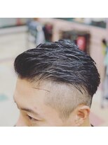 アポロカットステージ 相模大野店&nbsp;アップバング/ツーブロックマッシュ<理容室>[メンズ/相模大野]