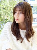 小顔前髪 ゆるふわローレイヤー