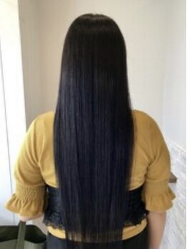ブッディ(BUDDHI)の写真/【自然なストレートで髪質改善】カット+カラー+TOKIOトリートメント付き￥19000～/リタッチカラー1000円引き
