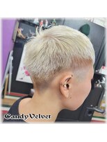 美容室キャンディー ベルベット(Candy Velvet) ハイトーンバズカット