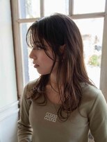 エーバイフー 江坂店(A BY WHO)&nbsp;A BY WHO江坂/セミロングパーマスタイル/ニュアンスパーマ