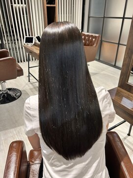 ソリス(Solis) オリーブグレージュ×髪質改善トリートメント