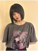 大人かわいい透明感ダークグレージュ