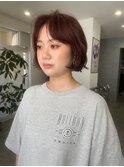 どこか抜け感のあるボブ