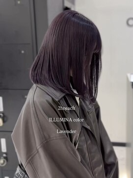 エレン(E L E N) ラベンダー/ブリーチ/透明感カラー