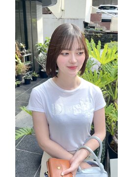 ルーシーバイパム 恵比寿(Lucy by PAM.) 切りっぱなしボブ