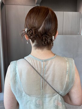 ロンド ボーイ 表参道(Lond BOY) くびれヘア/顔周り/韓国/レイヤーカット/黒髪/ミディアム/表参道