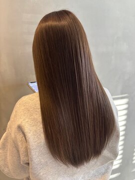 ティルコジェマオブボナ(TYLCO gemma of bona) 上品で洗練された印象◎艶髪ストレートロング/髪質改善