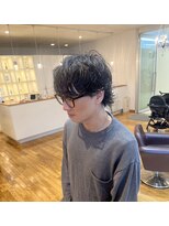 ルッツ(Lutz. hair design)&nbsp;10/3  ウルフカット×パーマ[森永烈弥]