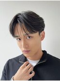 ビジネス刈り上げセンターパート20代30代40代