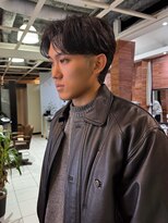 メンズサロンバムオム 名古屋栄店(MEN’S SALON BAMM HOMME)&nbsp;【大人の軽さ】ニュアンスセンターパートで抜け感アップ