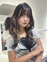 アイトーキョー 名古屋2nd(AI TOKYO)&nbsp;レイヤーカット/インナーカラー/ミルクティ/ベージュ/栄/矢場町