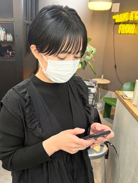 ヘアー フォー ナイン(Hair for nine) マッシュショート