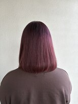 ラ クープ Lacoupe&nbsp;ボブスタイル、ピンクカラー