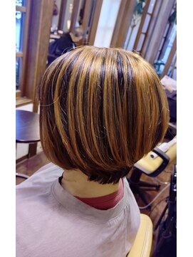 サロン ド ビューティー ラ デュース アンブレラカラー