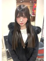 ダブル アンダーバー サロン(W_SALON) 【W_SALON 河原町】アッシュブラウン/透明感カラー