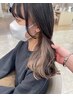 インナーカラー＆全体カラー＋オージュア１step1ケア