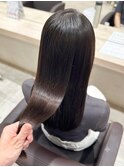 髪質改善/柔らかい仕上がりの縮毛矯正/酸性縮毛矯正/【植木】