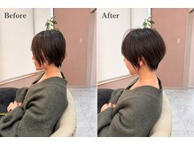 クセも広がりも一撃！魔法のような髪質改善カット【ヘアリセッター】ショートヘア/ボブ/ミディアム/ロング