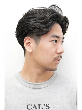 ルックグッドストア(LOOK GOOD STORE) サイドパート７３バーバーフェザーパーマニュアンスパーマ