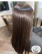 ソメリエヘアー(somelie hair)の写真/今話題のトリートメント成分トステアをプラス。超音波アイロンで髪の内部まで補修。理想のうるツヤ髪に
