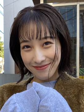 トリッカ シブヤ(TRICCA SHIBUYA) 大人可愛い前髪ショートボブ