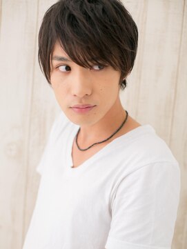 モッズヘア メン 上尾東口店(mod's hair men) ≪mod's men≫重めバングの目力UPショートp