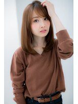 ローレン(LOREN)&nbsp;＊LOREN＊30代40代人気ヘア！大人かわいい小顔ワンカールロブ