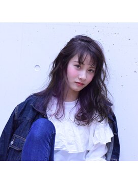 クレーデ ヘアーズ 五日市店(Crede hair's) ツヤ感UPナチュラルアッシュ＋インナーカラー